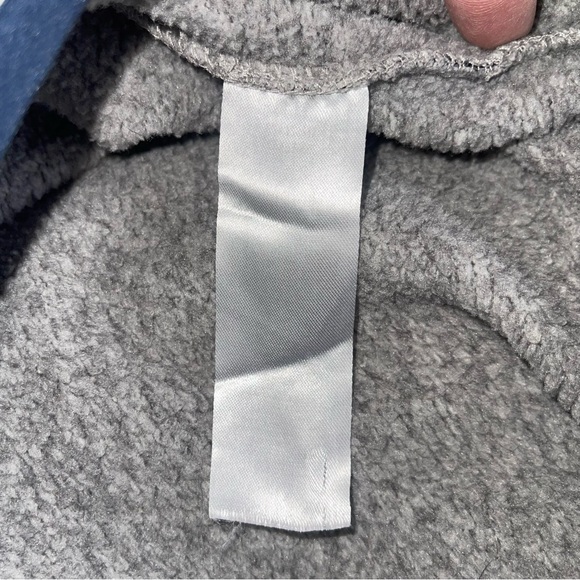 Men's Gray TRINITY Fleece 1/4 Zip Sweater Pullover Sweatshirt XL - Picture 11 of 11